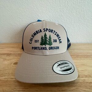 Columbia Whipstaff Snap Back Ballcap blue